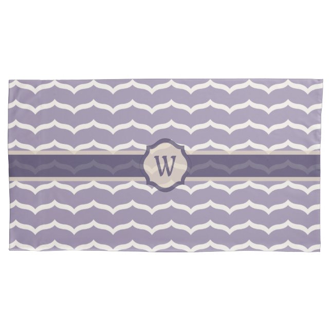 Housse D'oreillers Coque Coussin Zigzag florissant (devant)