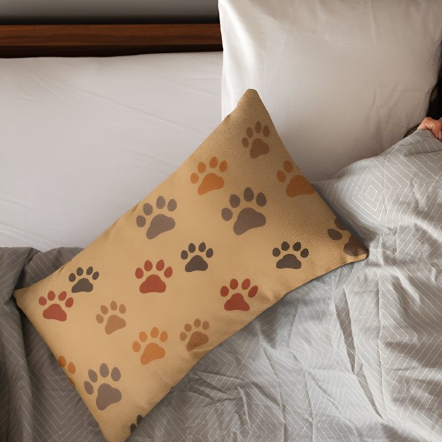 Housse D'oreillers Coque de Coussin d'impression de chien Brown (Créateur téléchargé)