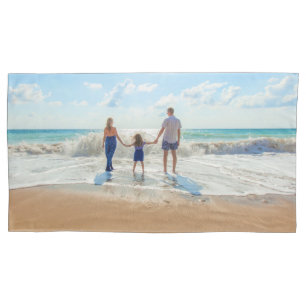 Housse D'oreillers Coque Photo Coussin personnalisé avec votre concep