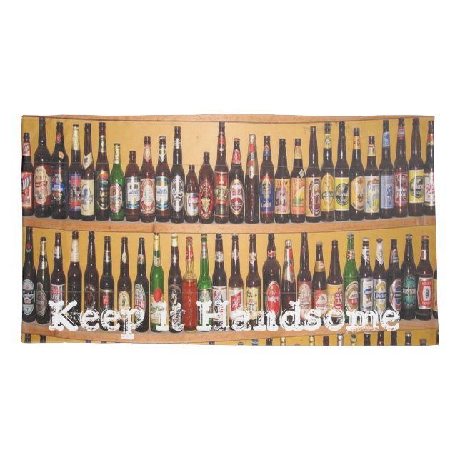 Housse D'oreillers Coques coussins le garder belle bière (Dos)