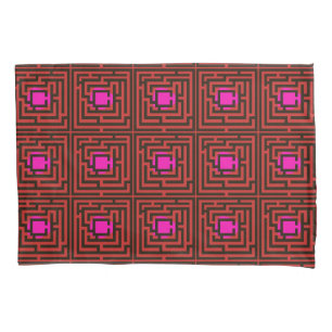 Housse D'oreillers Couleur faite sur commande horizontale et