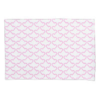 Couleurs personnalisées Coussin Coque avec Coeurs