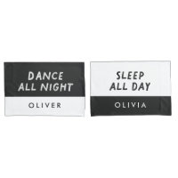 Couple noir blanc danse toute la nuit dormir toute