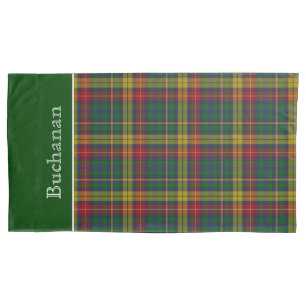 Housse D'oreillers Coussin Buchanan Tartan Plaid King classique Coque
