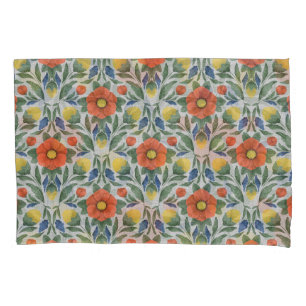 Housse D'oreillers Coussin Coque de la feuille de patrimoine botaniqu
