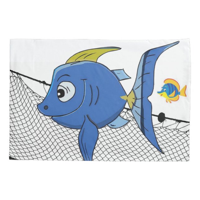 Housse D'oreillers Coussin Coque Pêche au filet (Dos)