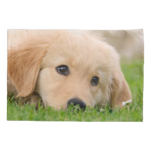 Housse D'oreillers Coussin-Couverture mignonne de rêve de chiot de
