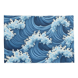 Housse D'oreillers coussin vague