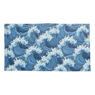 Housse D'oreillers coussin vague