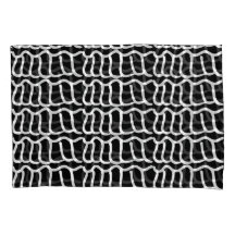 Couteaux de Motif Abstrait de ligne Wavy en noir e