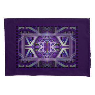Housse D'oreillers Couvercle Duvet W3 violet