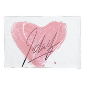 Housse D'oreillers Couverture Coussin de conception cardiaque artisti