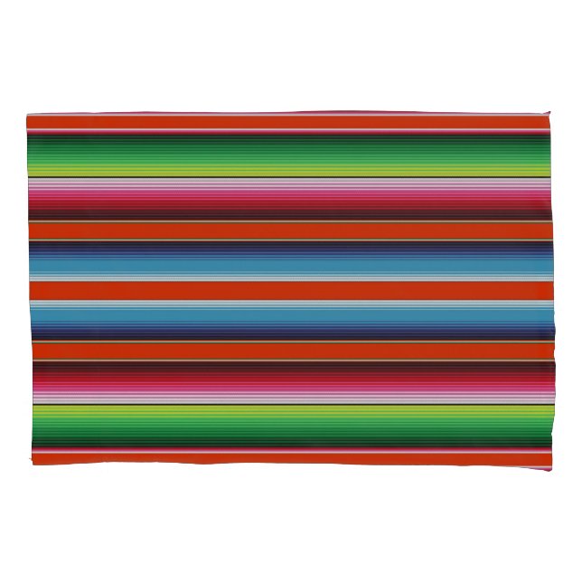 Housse D'oreillers Couverture traditionnelle de Mexicain de fiesta de (devant)