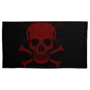Housse D'oreillers Crâne et os
