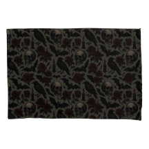 Crâne floral gothique orné avec détails complexes