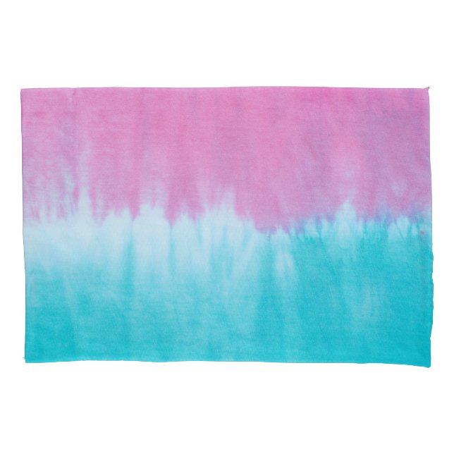 Housse D'oreillers Cravate-Dye Abstrait : Conception de tissu de coto (devant)