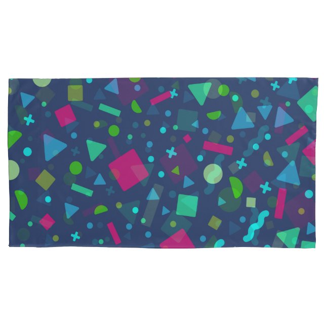 Housse D'oreillers Création géométrique de la figure 5 (devant)