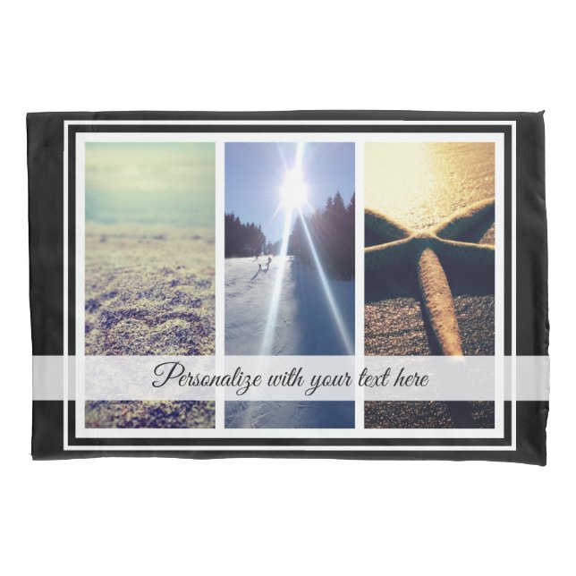 Housse D'oreillers Créez votre propre douille faite sur commande de (devant)