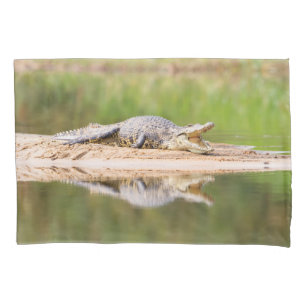 Housse D'oreillers Crocodile