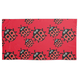 Housse D'oreillers Cute Kids ladybird Family Pillowcase