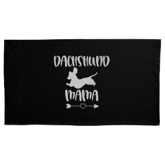 Housse D'oreillers Dachshund Mama mignon chien