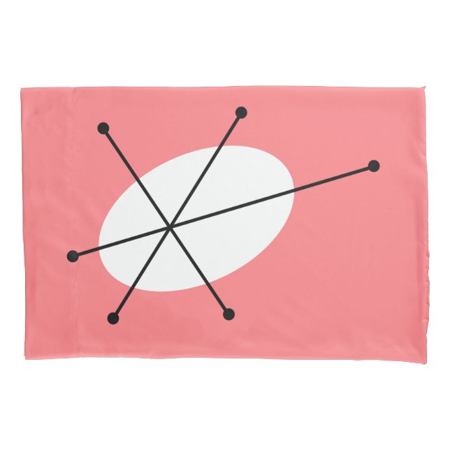 Housse D'oreillers Dazzle Pink orecase paire standard (devant-gauche)