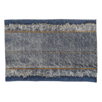 Denim Blue Jeans : Décontracté Double Patch