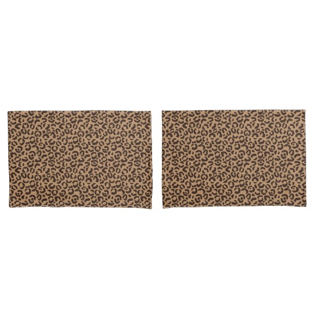 Housse D'oreillers Design classique série Leopard 5 (devant-Set)