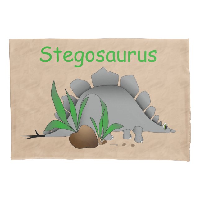 Housse D'oreillers Dinosaur Land Cute Dino (devant)