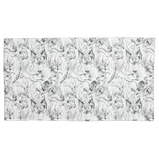 Housse D'oreillers Dinosaure