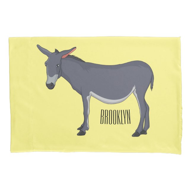 Housse D'oreillers Donkey cartoon (devant)