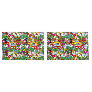 Housse D'oreillers Dr Seuss   Motif coloré Grinch