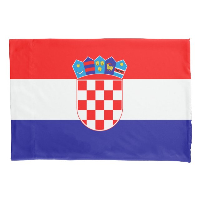 Housse D'oreillers Drapeau croate (devant)