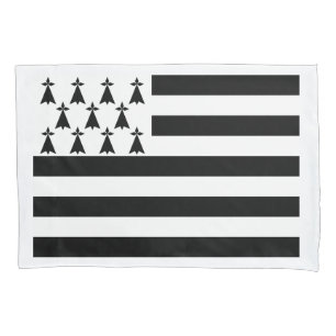Housse D'oreillers Drapeau de Bretagne patriotique