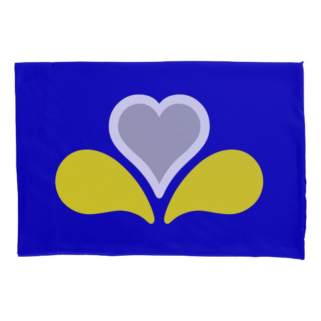 Housse D'oreillers Drapeau de Bruxelles, Belgique Pillowcase (devant)