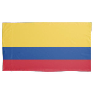 Housse D'oreillers Drapeau de Colombie