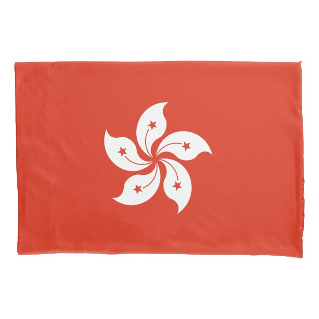 Housse D'oreillers Drapeau de Hong Kong (devant)