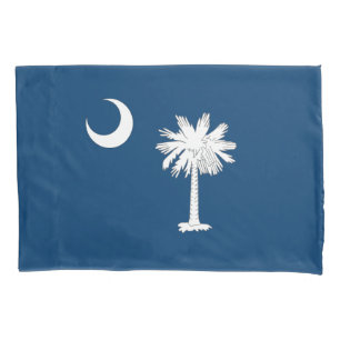 Housse D'oreillers Drapeau de la Caroline du Sud