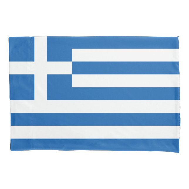 Housse D'oreillers Drapeau de la Grèce (devant)
