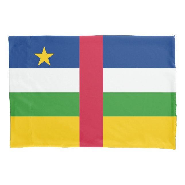 Housse D'oreillers Drapeau de la République centrafricaine (devant)