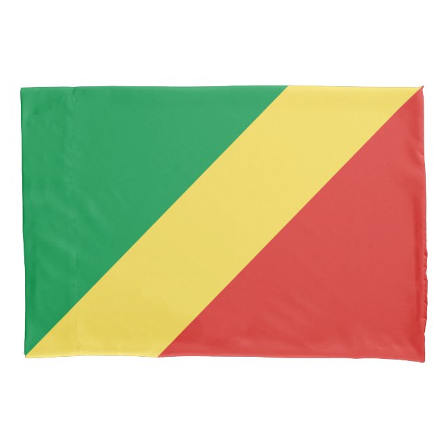 Housse D'oreillers Drapeau de la République du Congo (devant)