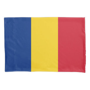 Housse D'oreillers Drapeau de la Roumanie