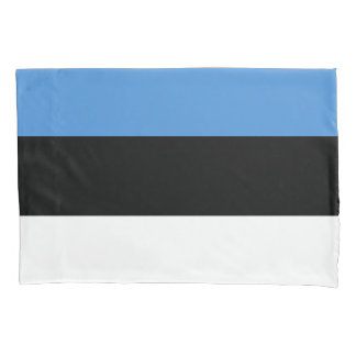 Housse D'oreillers Drapeau de l'Estonie