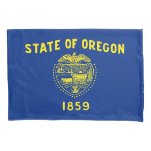 Housse D'oreillers Drapeau de l'État de l'Oregon