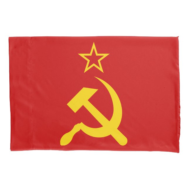 Housse D'oreillers Drapeau de l'URSS - Drapeau de l'Union soviétique (devant)
