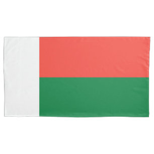 Housse D'oreillers Drapeau de Madagascar