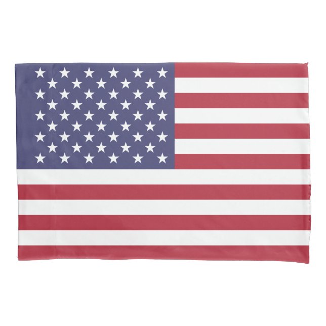 Housse D'oreillers Drapeau des États-Unis (devant)