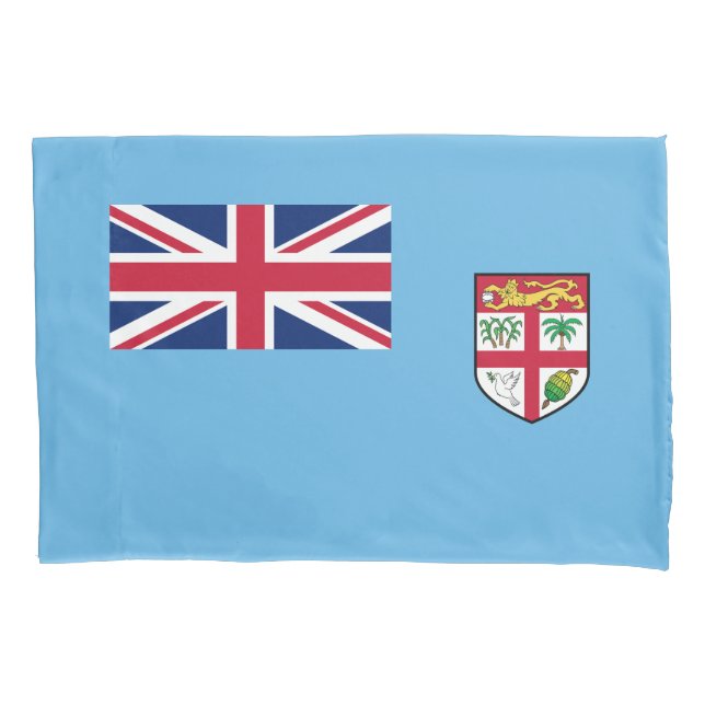 Housse D'oreillers Drapeau des Fidji (devant)