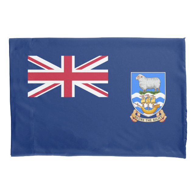 Housse D'oreillers Drapeau des îles Falkland (devant)