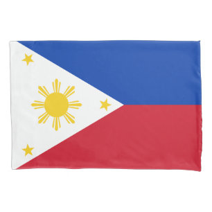 Housse D'oreillers Drapeau des Philippines